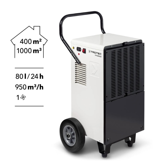 Priemyselný odvlhčovač Trotec TTK 380 ECO na prenájom